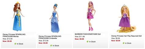 RUN! $5 Barbie Dolls and $5 Disney Princess Dolls! BETTER THAN BLACK ...