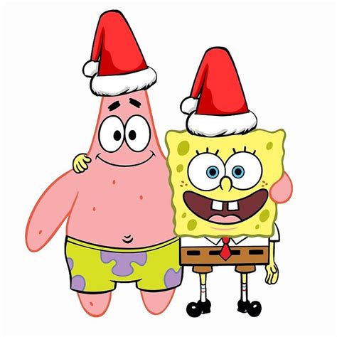 Spongebob Santa Greeting Card by marisaj4488 | Christmas cartoons, Christmas cartoon characters ...