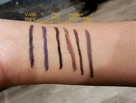 Bobbi Brown Perfectly Defined Gel Eyeliners: Swatches and Preview