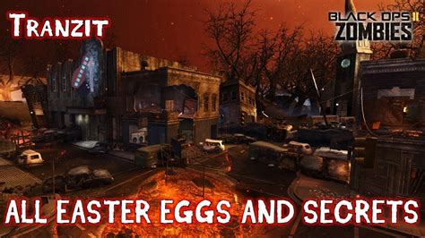 Tranzit - All Easter Eggs and Secrets (Black Ops 2 Zombies) - YouTube