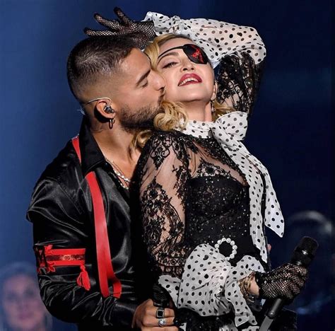 Madonna y Maluma subieron la temperatura de los premios Billboard Music ...