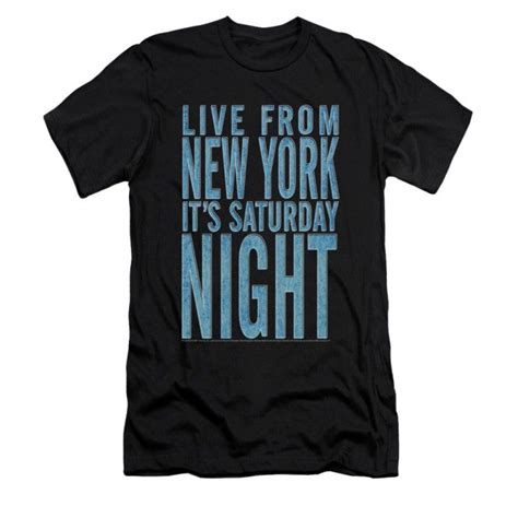Saturday Night Live It's Saturday Night T-Shirt | Shirts, T shirts for women, T shirt