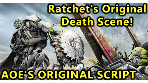 Ratchet's Original Death Scene In Age Of Extinction(EXPLAINED ...