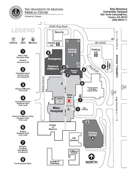 Banner University Medical Center Phoenix Campus Map – States Map Of The Us