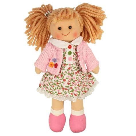 Bigjigs Dolls - Rag Doll Poppy - 25cm - notrunofthemill