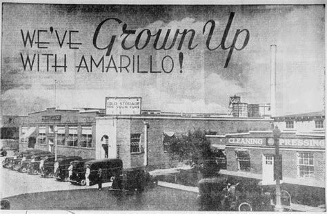 History of Amarillo, Texas: Buildings | Panhandle, Cleaning, Bw photo