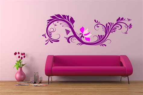 Modern and Stylish pink Wall Decoration in Living Room Display - Wall Decoration Pictures Wall ...