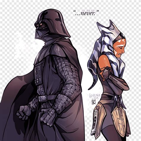 Anakin Skywalker Ahsoka Tano Luke Skywalker Star Wars Fan art, star wars, superhero, star Wars ...