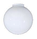 U.S.A. Made 10 Opal Glass Ball Lampshade, 4 Lip Fitter 08834 | B&P Lamp Supply