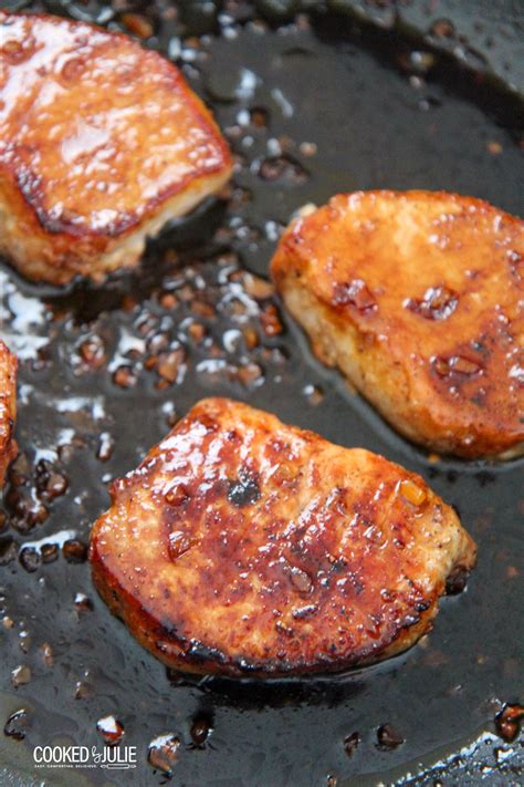 Honey Glazed Baked Pork Chops Recipe | Deporecipe.co