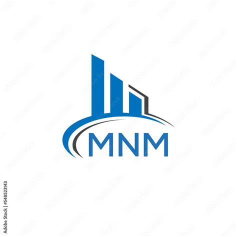 MNM letter logo. MNM blue image. MNM Monogram logo design for ...