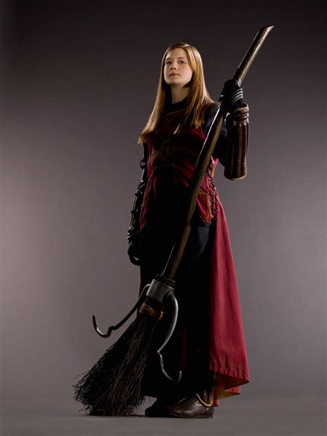 Portrait of Ginny Weasley in Quidditch robes — Harry Potter Fan Zone