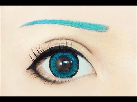 Hatsune Miku | Tutorial : Anime Eye Makeup 191 - YouTube