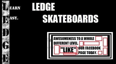 Ledge skateboarding