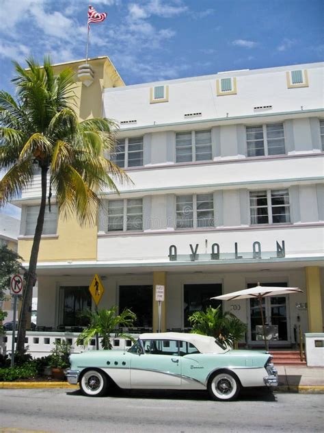 Avalon Hotel Miami Beach editorial stock image. Image of united - 22219624