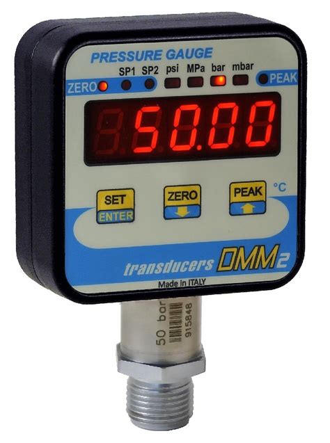 Digital pressure gauges | ETI Italy