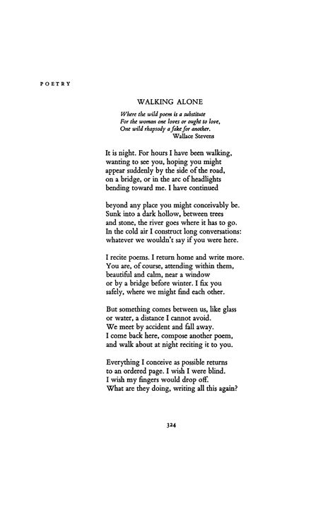 Poem for Friday: "Walkin' Alone" by Lawrence Rabb