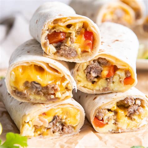 Breakfast Burritos Recipe - Kristine's Kitchen