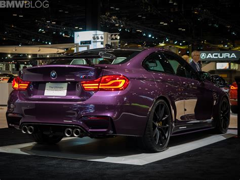 2018 Chicago Auto Show: BMW M4 in Purple Silk with M Performance Parts