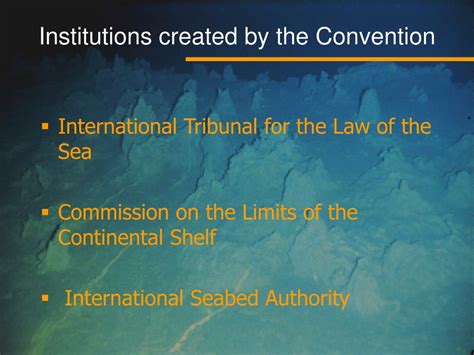 PPT - The 1982 United Nations Convention on the Law of the Sea ...