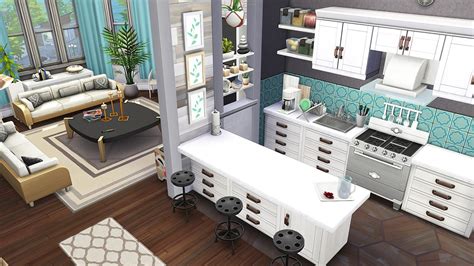 Aveline - BIG BLENDED FAMILY APARTMENT 🤍 4 bedrooms - 8... | Sims house ...