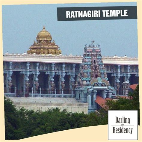 Ratnagiri Temple - A small hill famous Temple dedicated to Lord Balamurugan. Stay at Darling ...