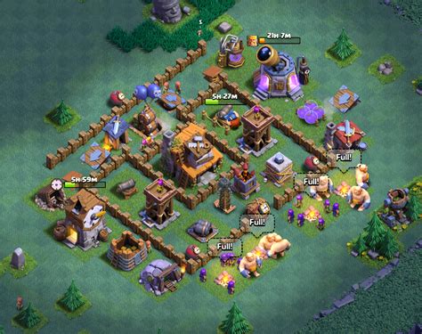 Builder Hall 4 (BH4) Base Designs for Clash of Clans | Clash for Dummies