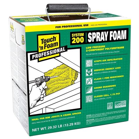 Touch 'n Foam 200 ft. Board Polyurethane 2-Component Spray Foam Kit ...