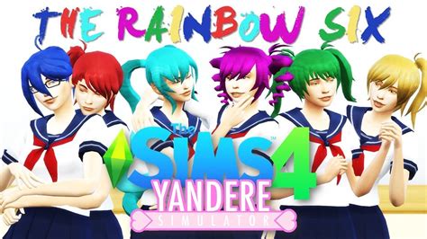 Sims 4 Yandere Simulator Create-A-Sim | The Rainbow Six - YouTube