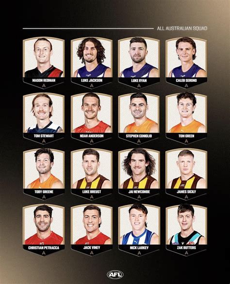 All Australian squad 2023 : r/AFL