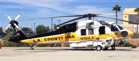 Helicopter training at Los Angeles County - Fire Aviation