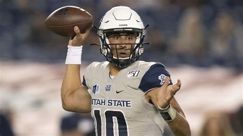 Photos: Utah State QB Jordan Love