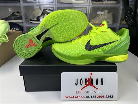 Kobe 6 Protro Grinch : r/KobeReps