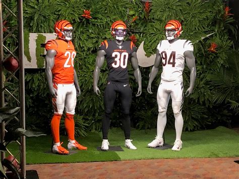 Bengals New Uniforms