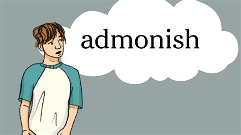 Word of the Day: admonish - The New York Times