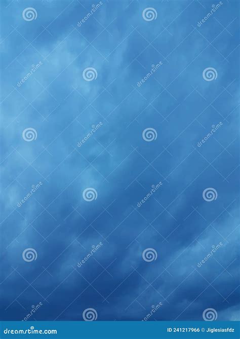 Blue Sky Texture with Clouds Stock Photo - Image of cloud, background ...