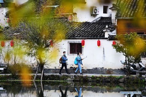 Hongcun Village preserves ancient buildings of Ming and Qing Dynasties ...