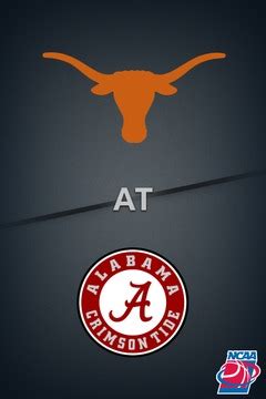 Watch Texas @ Alabama Live! Don't Miss Any of the Texas @ Alabama ...