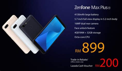 ASUS Launches ZenFone Max Plus M1, Price Set At RM899