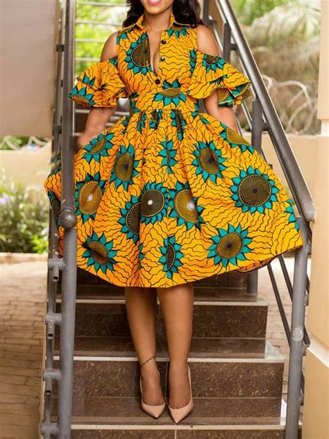 Top Ghanaian Ankara Dress Styles - Reny styles