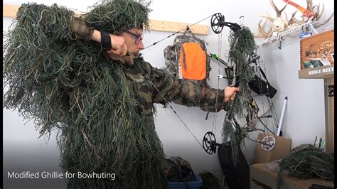 How to make a Bowhunting Ghillie Suit - Mods - YouTube