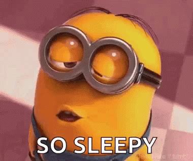 So Sleepy Minions GIF - SoSleepy Minions GIFs | Minion gif, Minions, Funny minion pictures