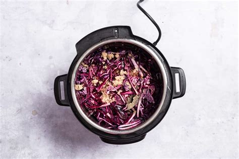 Instant Pot Braised Red Cabbage Recipe