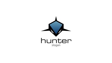 hunter logo and label on Behance