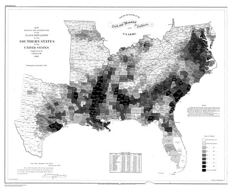 Slave map of 1861 | American Civil War Forums