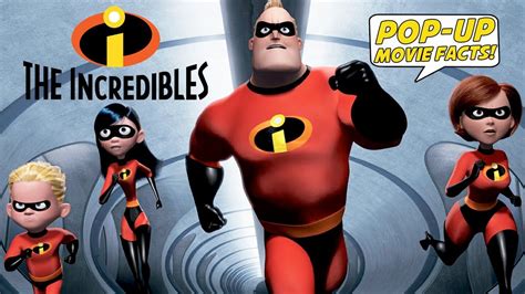 THE INCREDIBLES - Pop-Up Movie Facts (2004) Disney Pixar Animated Superhero Movie - YouTube