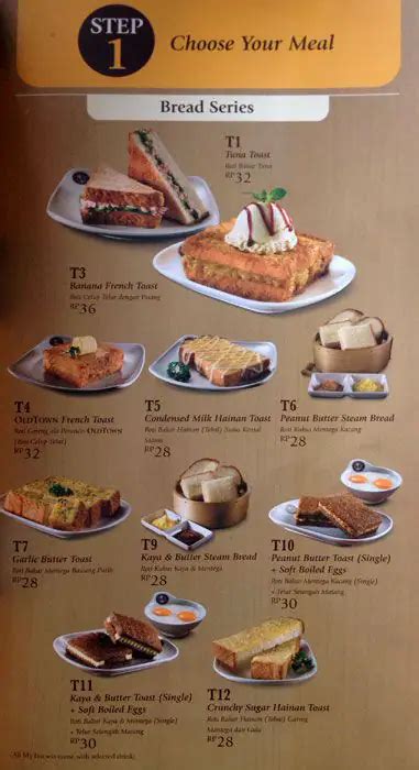 Old Town White Coffee Menu, Menu for Old Town White Coffee, Hayam Wuruk, Jakarta - Zomato Indonesia