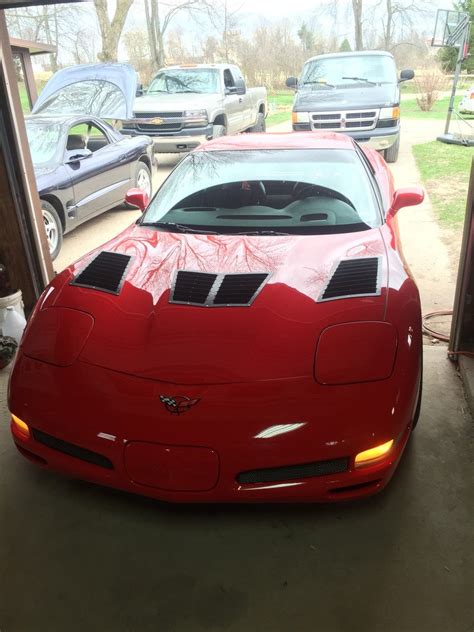 My install of Trackspec Hood Vents C5 (picture intensive) - CorvetteForum - Chevrolet Corvette ...