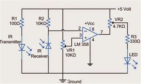 Ir Beam Sensor Circuit Diagram