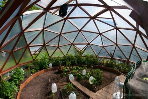 Our Geodesic Dome Greenhouse's New Home | Gardens, Pump and The plant